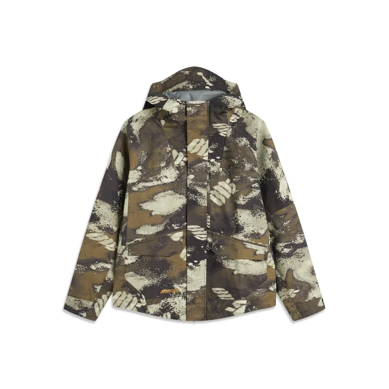 LiNing BadFive Trench Coat Men's Camouflage All Over Print-0