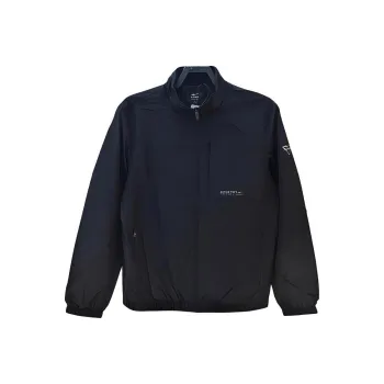 Erke Sports Life Collection Trench Coat Men's Jet Black