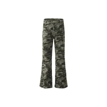 YINLEI Casual Pants Unisex Camouflage