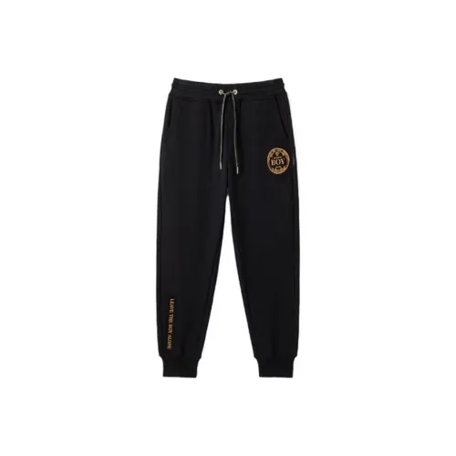 Boy London Casual Pants Unisex Black