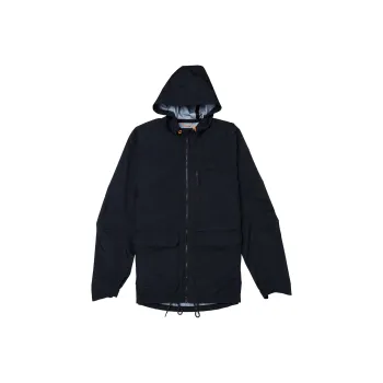 Hurley Trench Coat Unisex Black