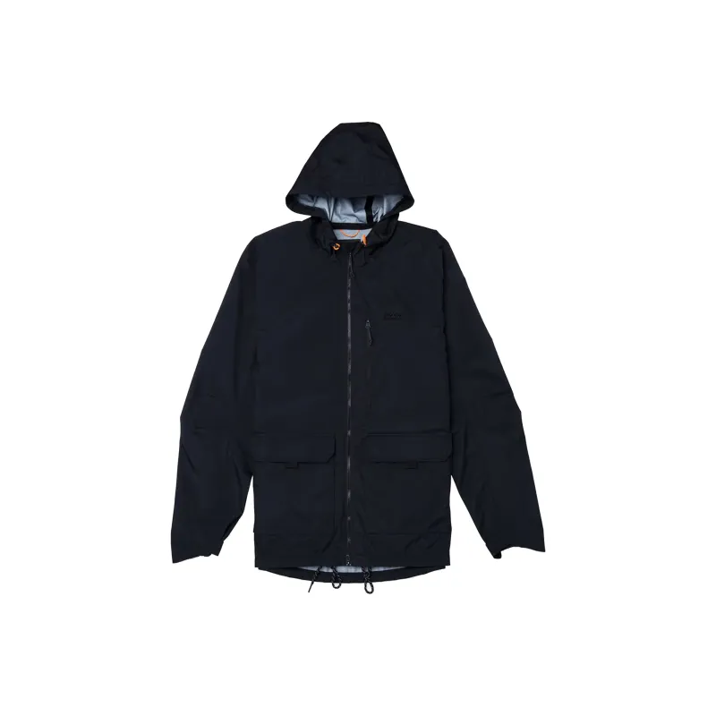 Hurley Trench Coat Unisex Black-0