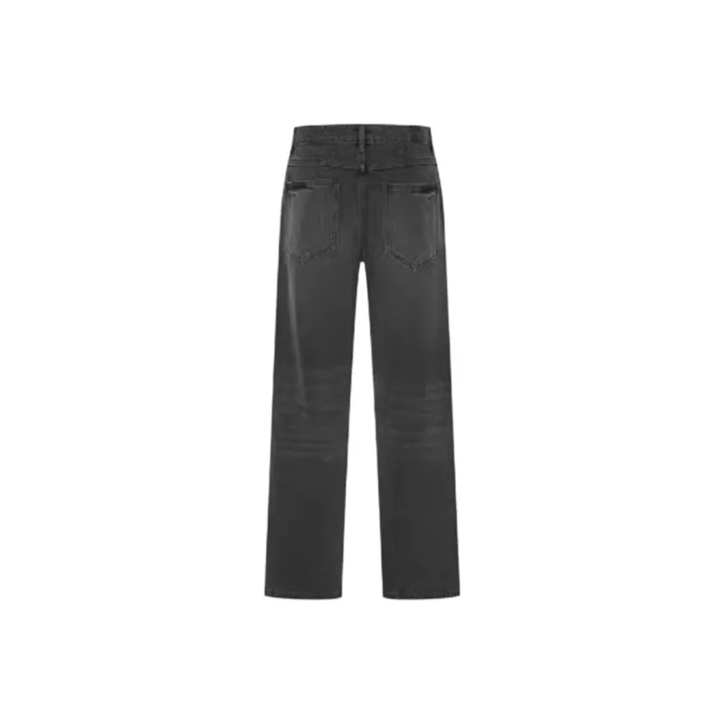 URBAN REVIVO Jeans Men's Jet Black-1