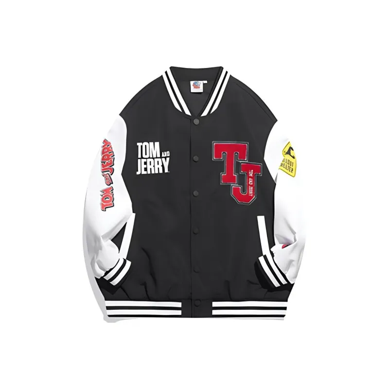 XTEP x MAOHELAOSHU LIANMINGKUAN Jackets Coats Unisex Jet Black/Pearl White-0