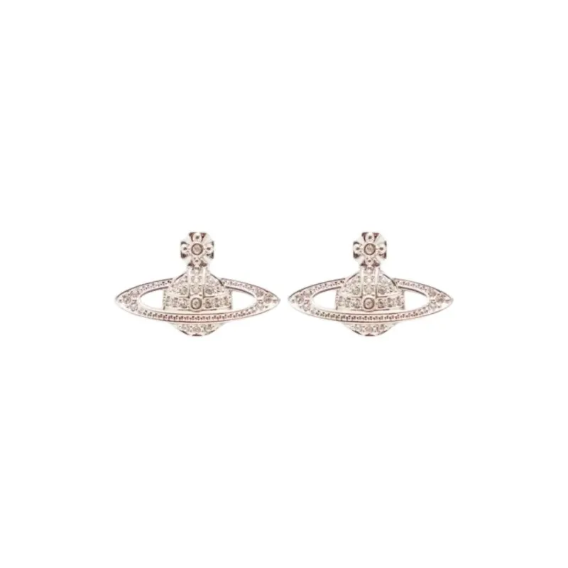 Vivienne Westwood Stud Earrings Unisex Pink-0