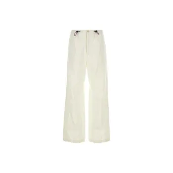 GUCCI Drawstring Ruched Drill Pants