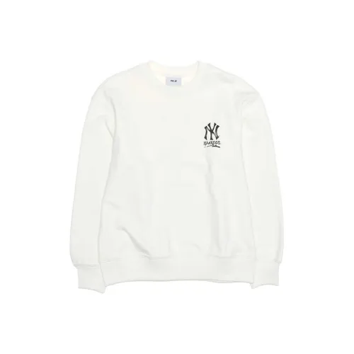MLB New York Yankees Sweatshirt Unisex Cream