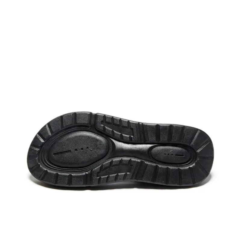 EOKAGAH Beach Sandals Men's Black Red-10