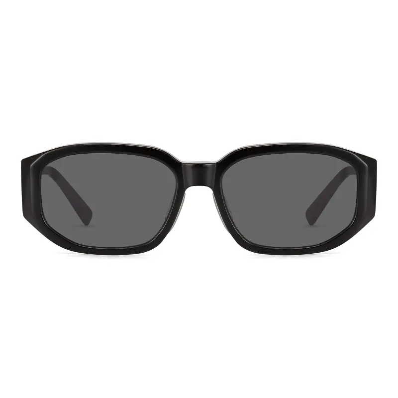 SUYAN Plate Frame Irregular Shape Sunglasses Unisex-2