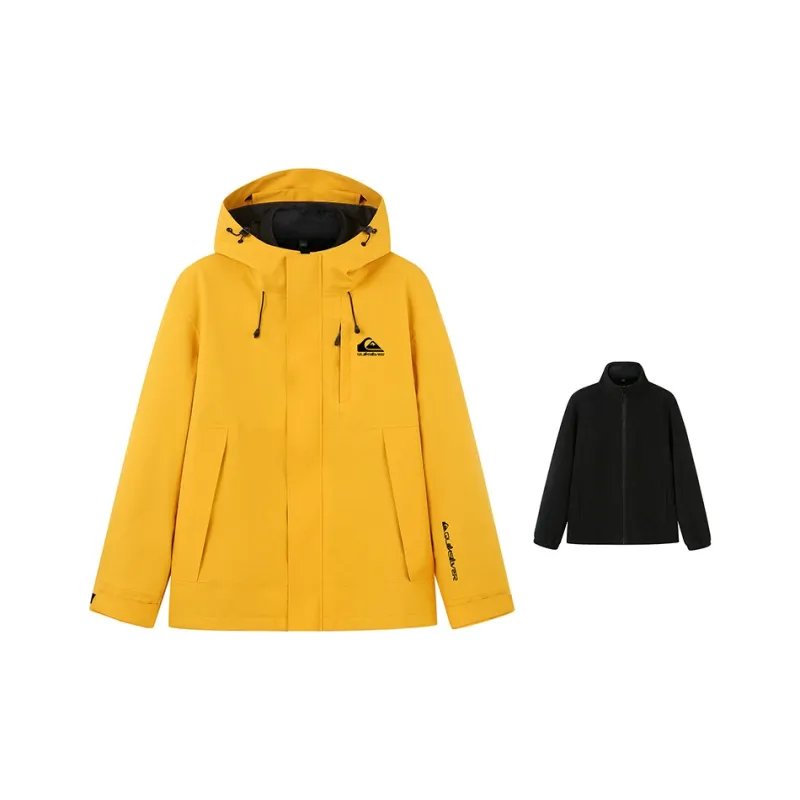 Quiksilver Hiking Cold-Resistant Rainproof Windbreaker Jacket Unisex-0