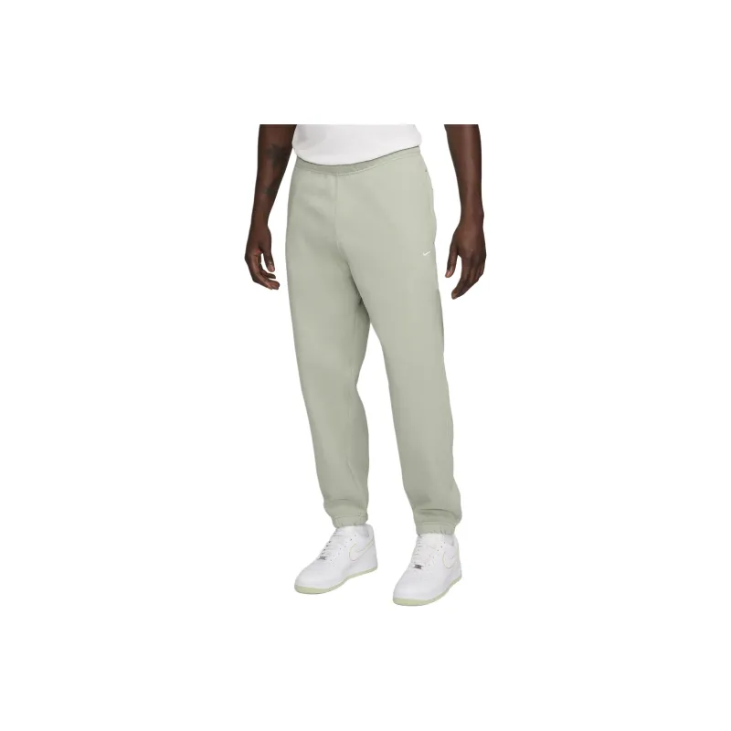 Nike Solo Swoosh Logo Embroidered Sweatpants-0