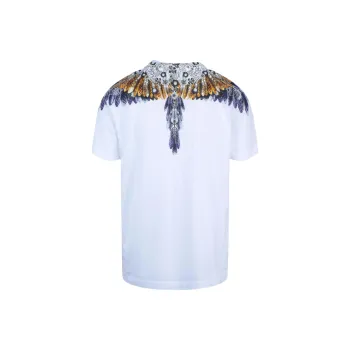 Marcelo Burlon Hawaiian Wings Graphic T shirt