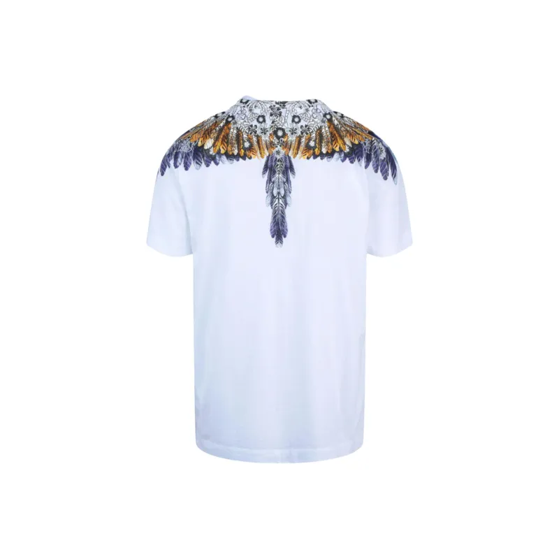 Marcelo Burlon Hawaiian Wings Graphic T shirt-0