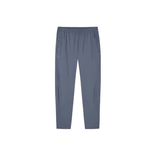Anta Variety Training Collection Casual Pants Men's Navy Blue Gray