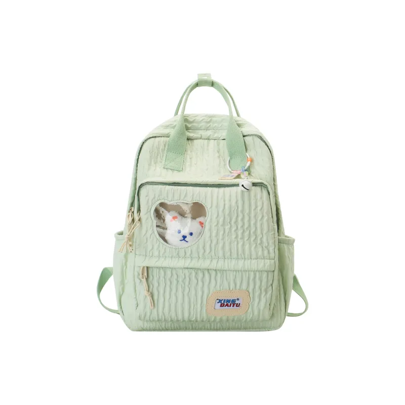 SUN EARTH &U Nylon Backpack Women's Multicolor-8