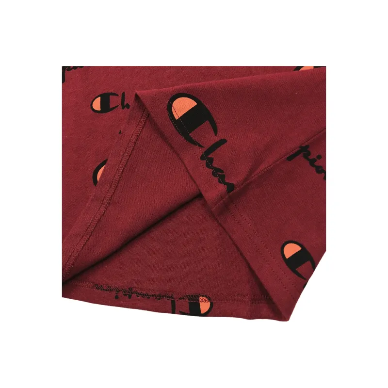 Champion T Shirt US Version Unisex Cherry Red-2