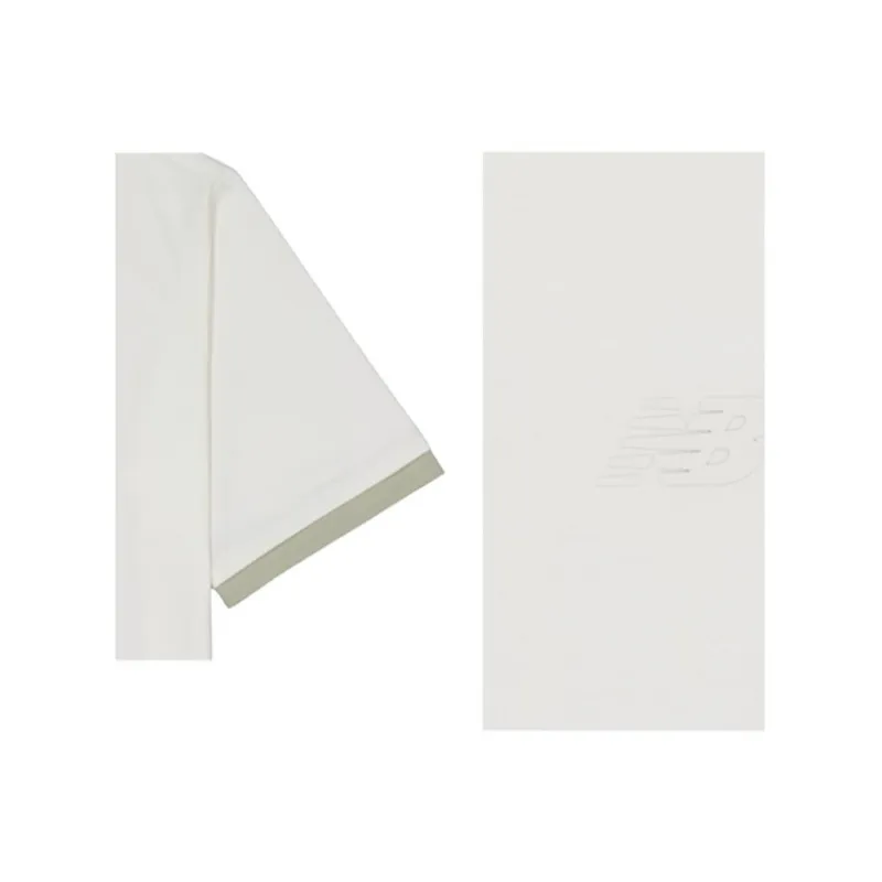 New Balance T Shirt Men's Ivory-3