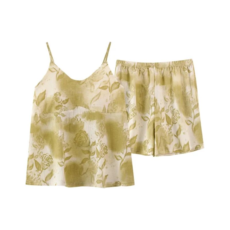 Mulong Family Pajama Set Women's Light Green-0