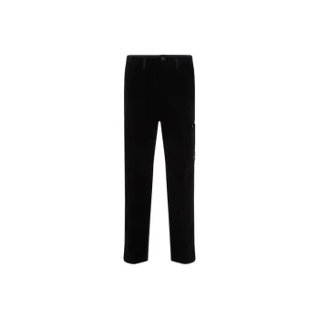 STONE ISLAND Logo Patch Corduroy Trousers