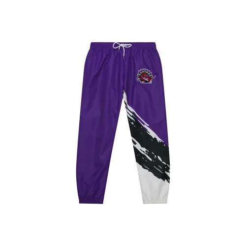 Mitchell Ness Casual Pants Men Purple