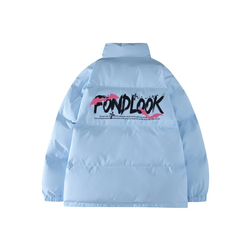 FONDLOOK Puffer Jackets Unisex-14
