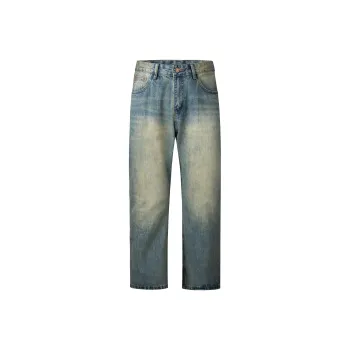 GTRG Jeans Unisex Yellow Mud