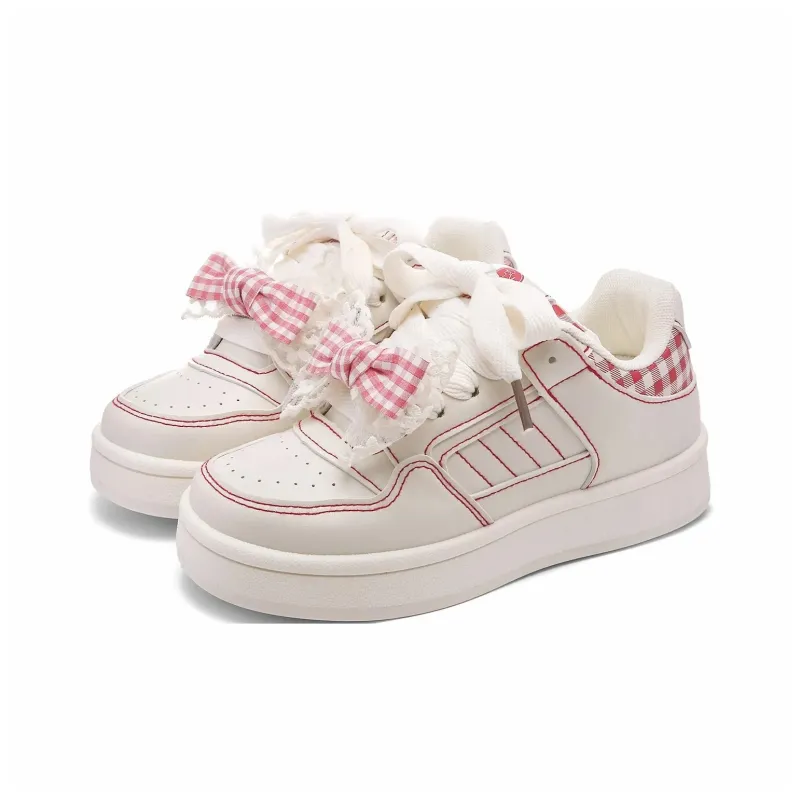 ABCIO Slip Resistant Waterproof Abrasion Resistant Height Increasing Low Top Skateboard Shoes Women's-10