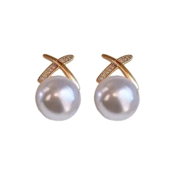 Drejew Copper Stud Earrings Women's