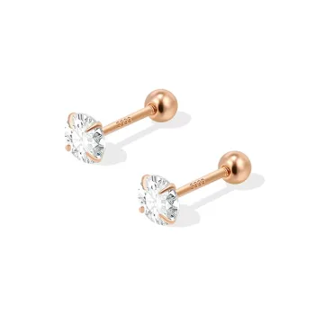 Daisy Dream 999 Fine Silver Stud Earrings Women's