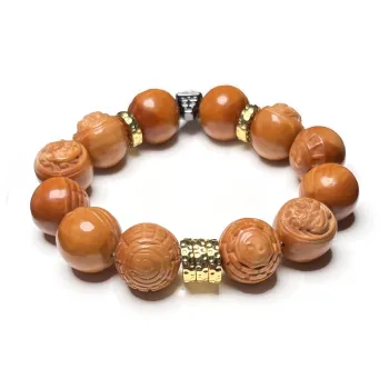 CUIJING Monkey Head Walnut Bracelets Men's