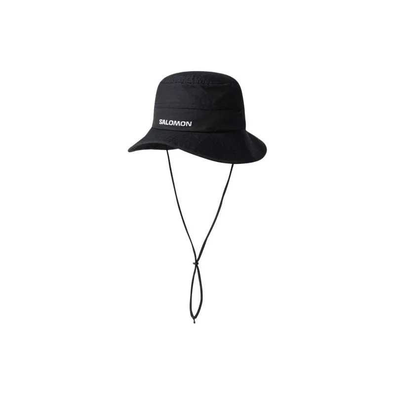 SALOMON Nylon Bucket Hats Unisex Black-0