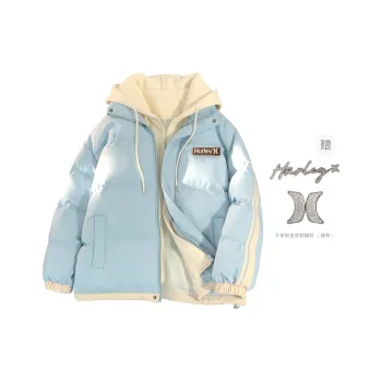 Hurley Puffer Jacket Unisex Moonlight Blue