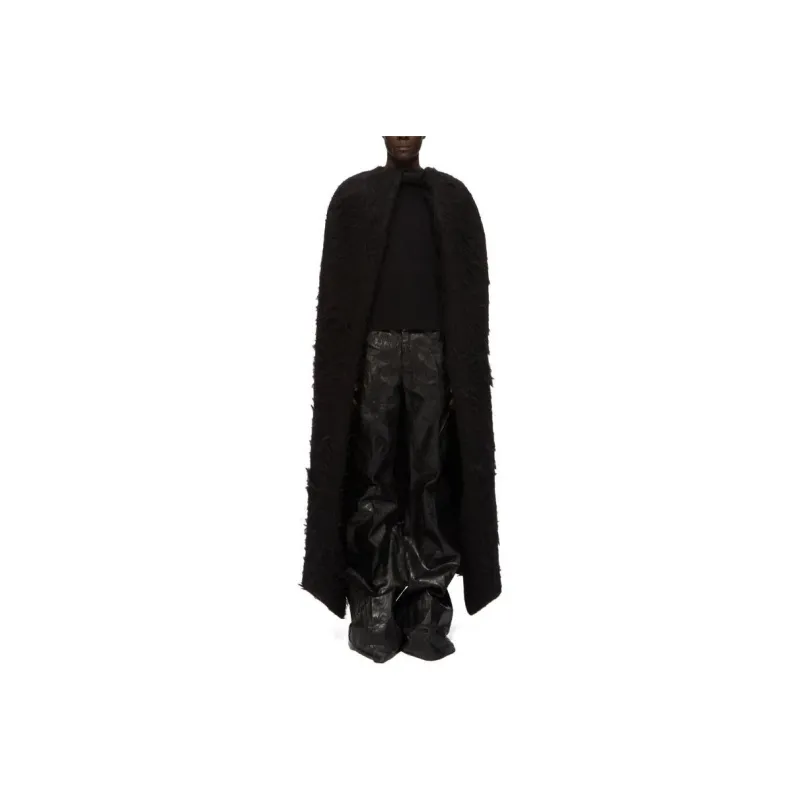 RICK OWENS/RO Cloak Men's Black-0