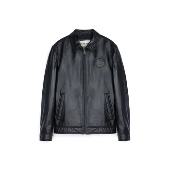 MCS Leather Jackets Men Black