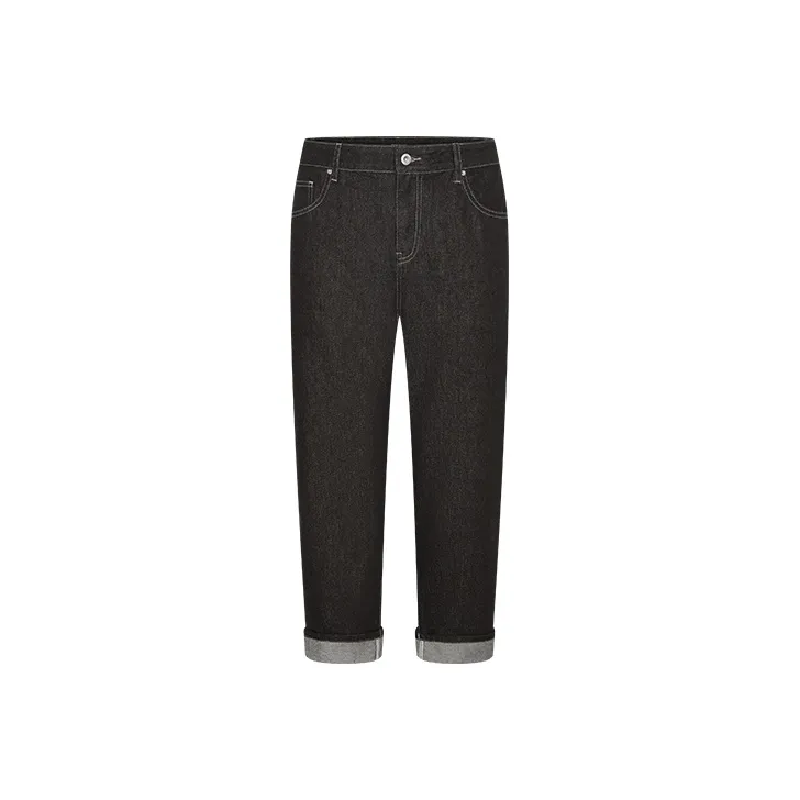 URBAN REVIVO Jeans Men Black-0