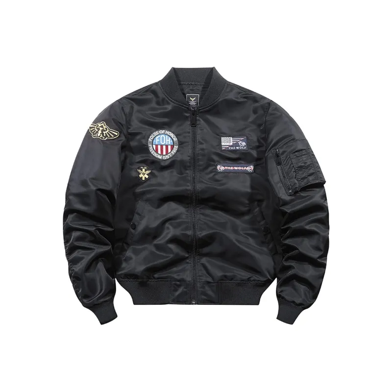 TREK&TRAVEL Baseball Jacket Unisex-3