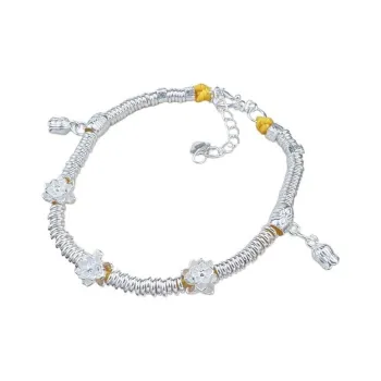 BMK S999 Fine Silver Bracelets Women's