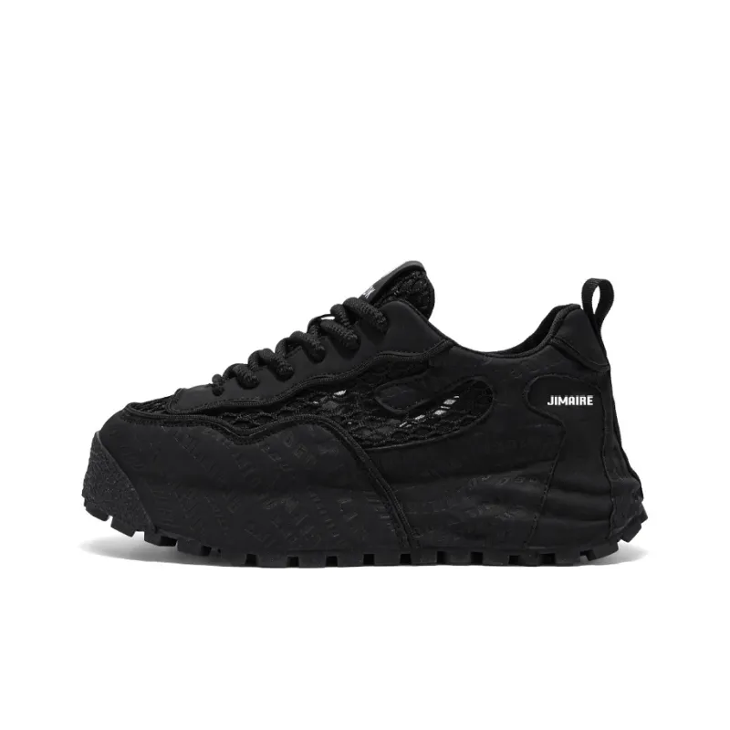King Jinmai Slip Resistant, Abrasion Resistant, Breathable, Height Increasing Low Top Chunky Sneakers Men's-9