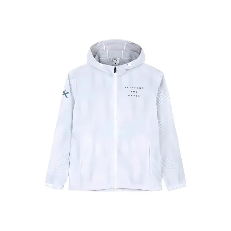 Anta KT Trench Coat Men's Pure White-0