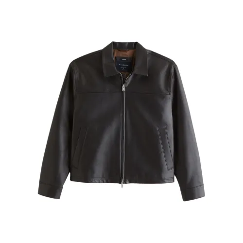Abercrombie＆Fitch Jackets & Coats Men's Black