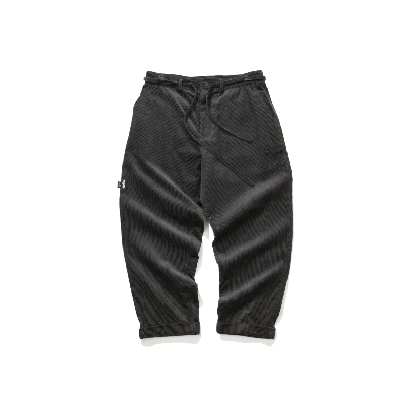 Nautica White Sail Knitted Sports Pants Men's Dark Gray-0