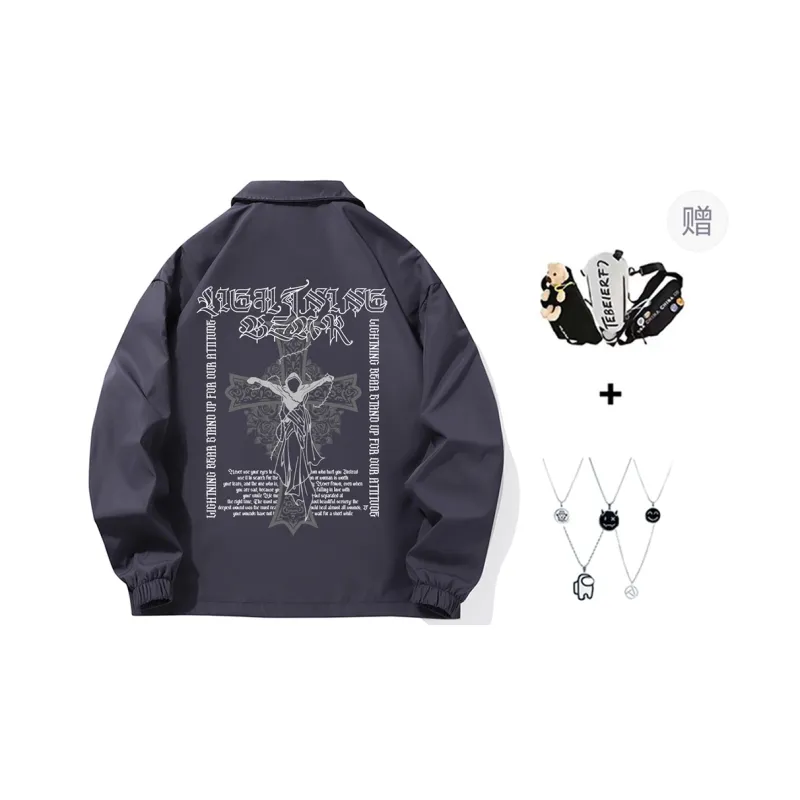 LIGHTNING BEAR Jackets Coats Unisex-13
