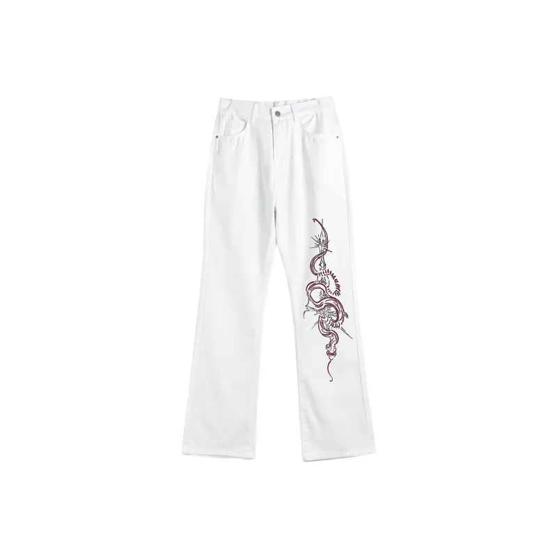 PEIMENG Jeans Unisex-4