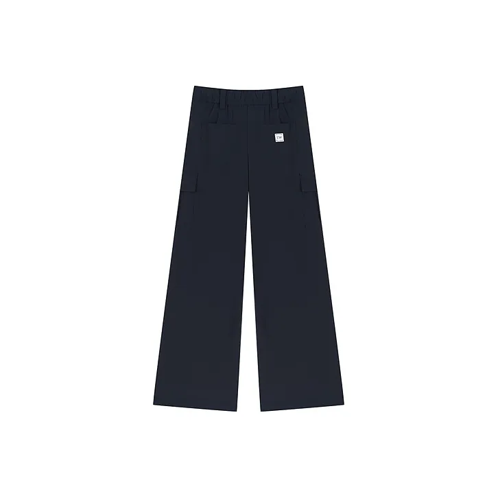 Teenie Weenie Casual Pants Women's Navy Blue-1