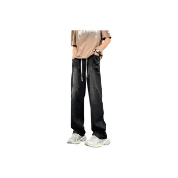 FASTFISH Jeans Unisex Black Gray