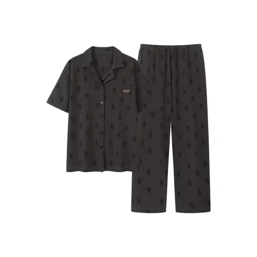 GOSO Pajama Set Men's Dark Gray