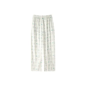 Gongdie Pajama Pants Women's White