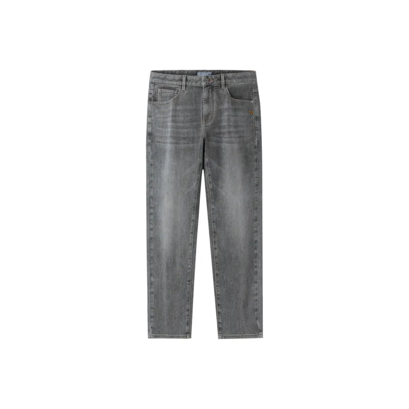 HLA Jeans Men's Black Denim Gradient-0