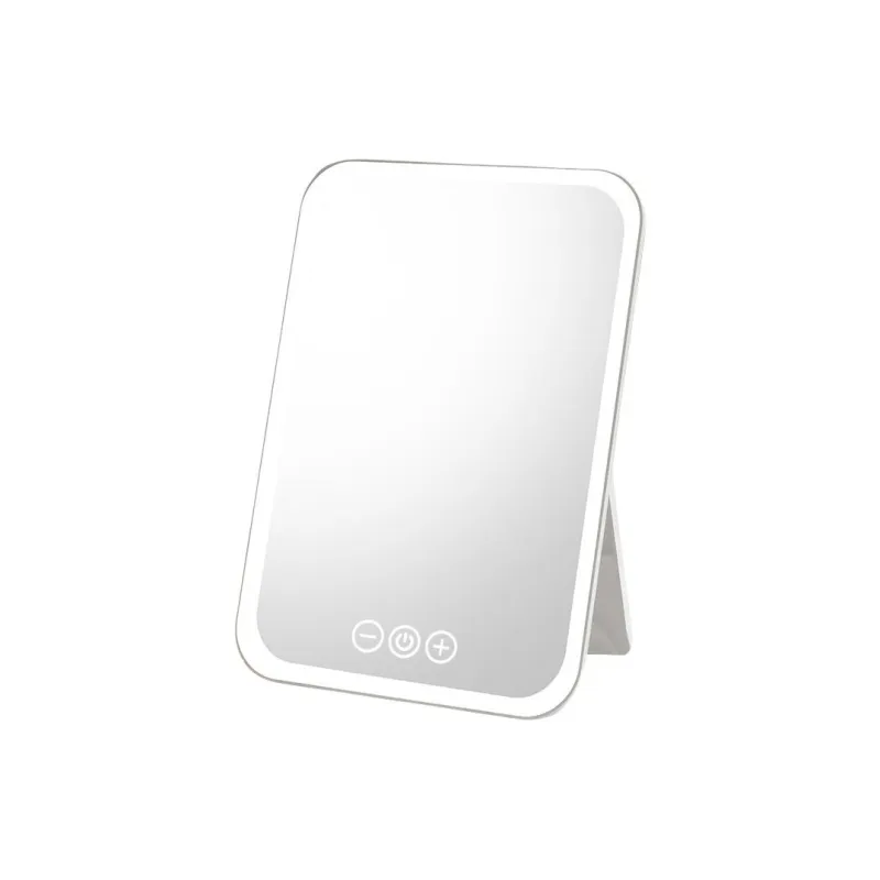 Sweet Pillow House LED Fill Light Portable Desktop Foldable Charging Touch Portable Make Up Mirrors-0
