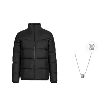 MAMMUT Down Jacket Unisex Black Comes With Necklace